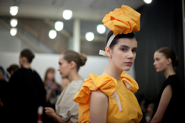 Nina Donis ss 2012. Backstage