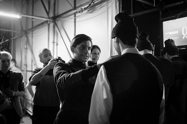 Backstage. Показ Leonid Alexeev