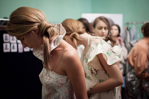Backstage. Показ Vika Gazinskaya
