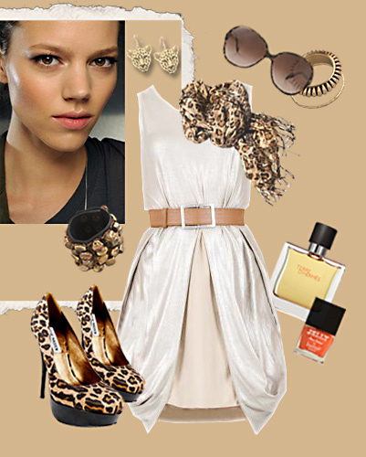 леопардовый рисунок