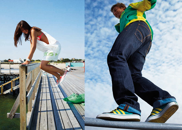 Скейтерская коллекция лето 2011  adidas Originals