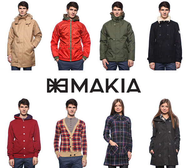 Зимняя коллекция мужской и женской одежды Makia зима 2011