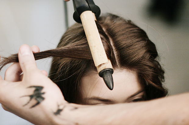 Style Files: мастер-класс по прическам. Весна-лето 2011. Givenchy