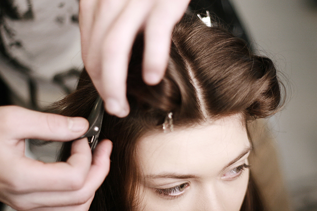 Style Files: мастер-класс по прическам. Весна-лето 2011. Givenchy