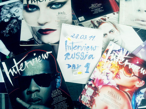 Журнал Interview в России в руках Алены Долецкой