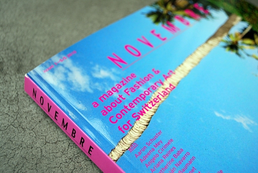 Новые журналы: Novembre из Швейцарии