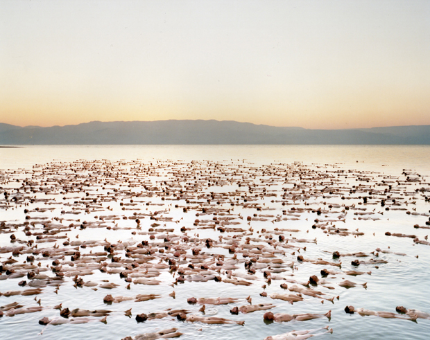 Инсталляция Спенсера Туника на Мертвом море