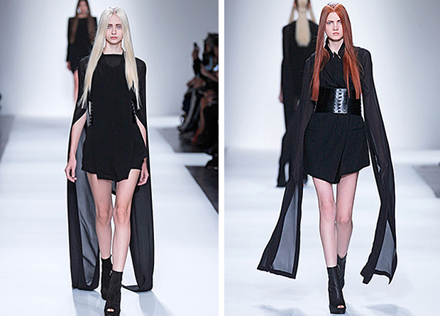 Черные платья Ann Demeulemeester