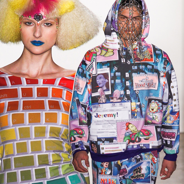 Коллекция Jeremy Scott: интернет-зависимость и ностальгия