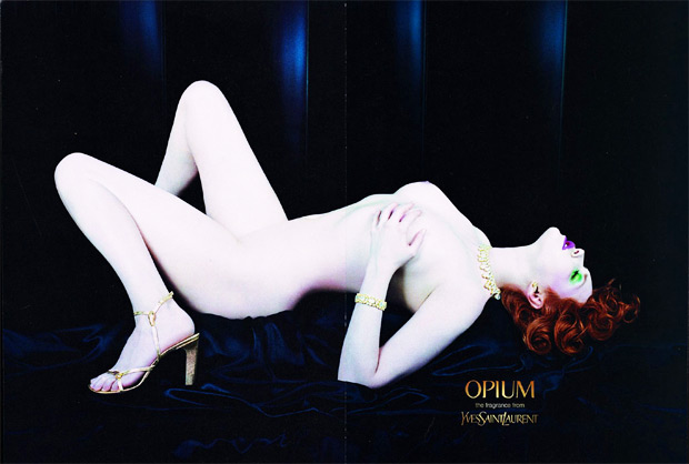 Реклама Opium YSL