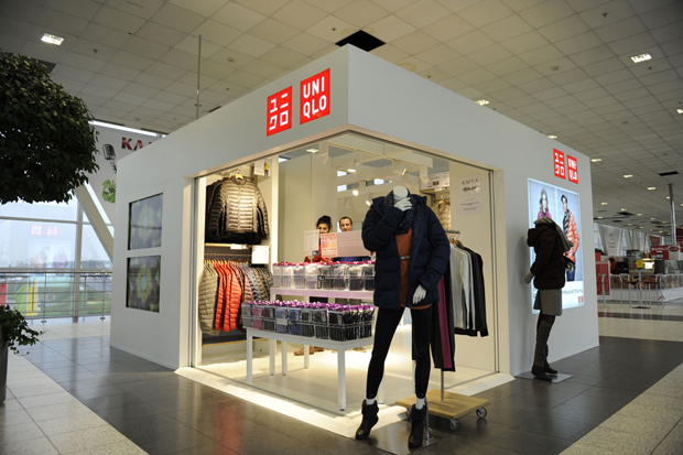 pop-up store марки Uniqlo