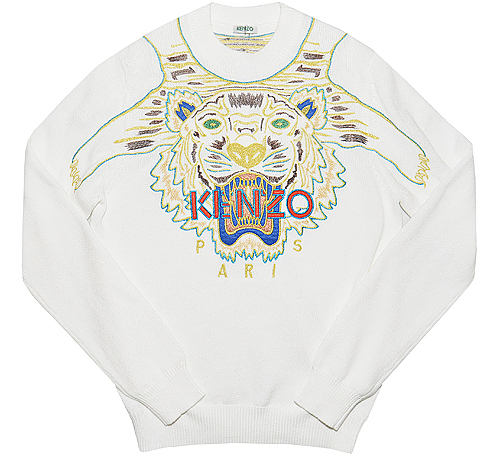 мужской джемпер Kenzo с тигром