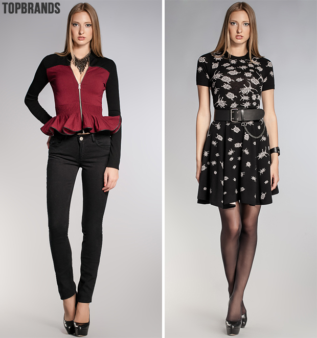 Жакет, платье и ремень  McQ by Alexander McQueen 