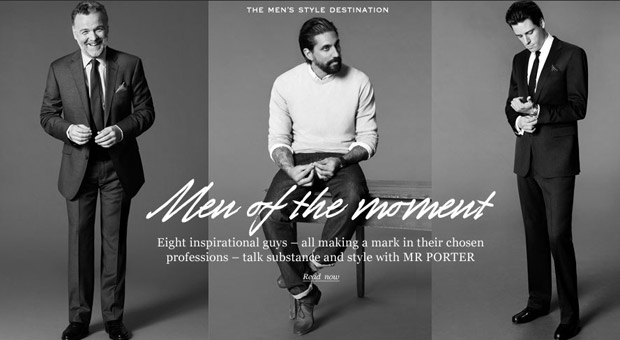 Новый мужской интернет-магазин Mr Porter