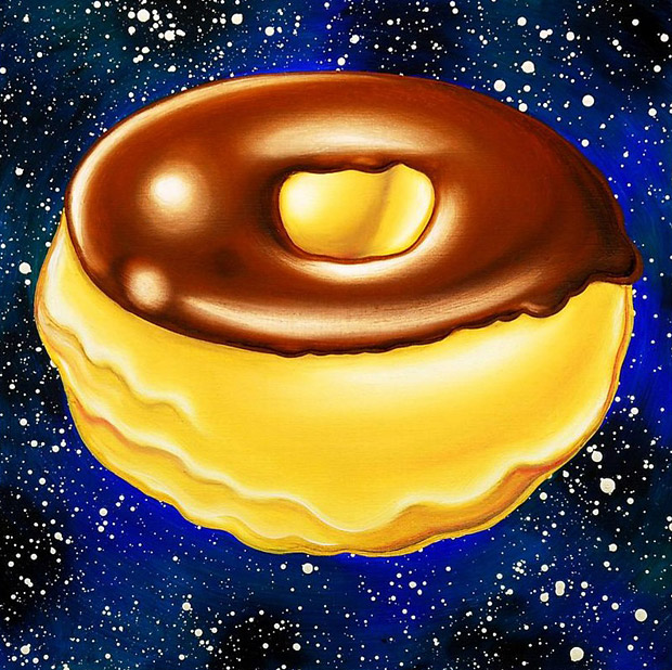 Галактические пончики Кенни Шарфа. Искусство. Нью-Йорк