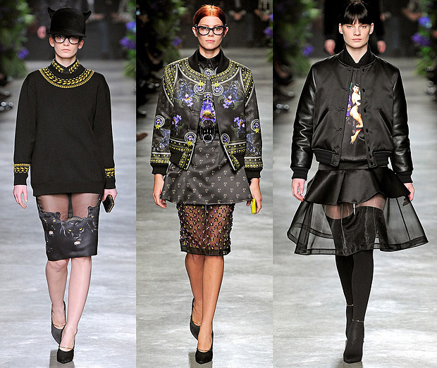 Givenchy осень-зима 2011-2012. Коллекция женской одежды