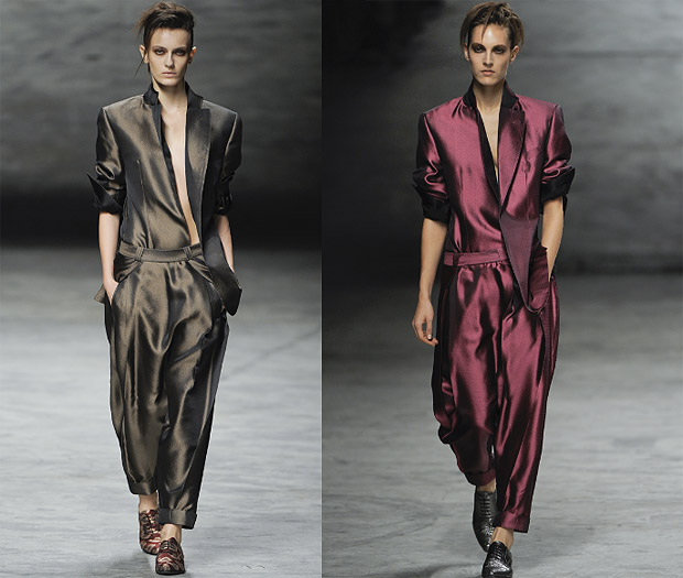 Haider Ackermann весна-лето 2012