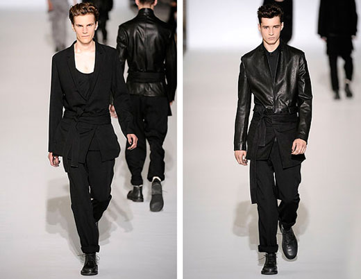 Крис ван Аш. Kris van Assche. Коллекция весна-лето 2011.