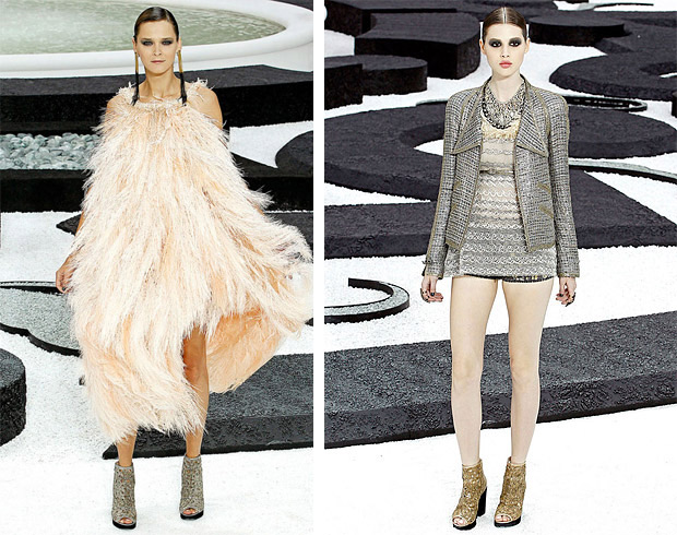 Коллекция одежды Chanel весна-лето 2011. Фотографии
