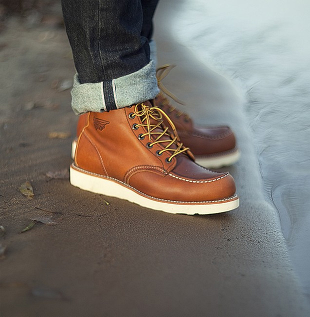 Мужская одежда из осенне-зимних коллекций. Ботинки Red Wing