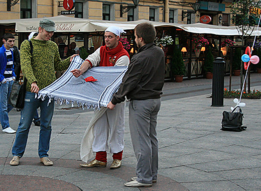 Уличные музыканты Санкт-Петербурга