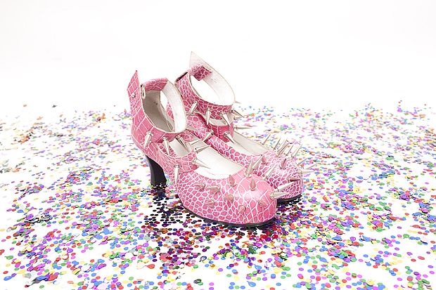 Праздничные и нарядные туфли на высоком каблуке