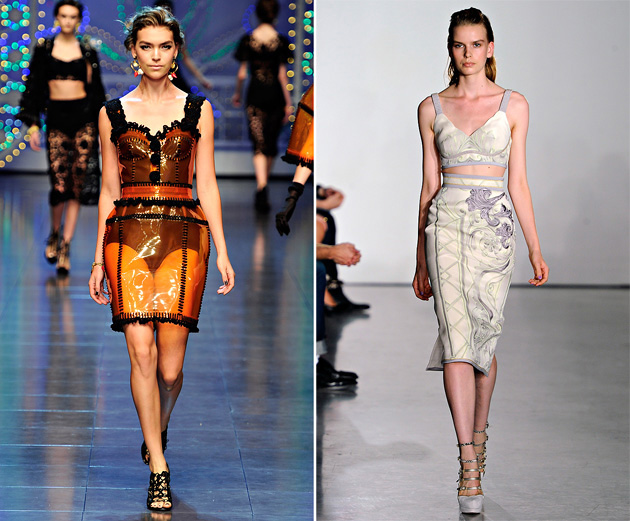 Тенденции моды 2012: Dolce Gabbana весна-лето 2012, Aquilano Rimondi весна-лето 2012