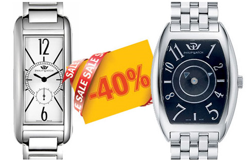 Скидка на швейцарские часы Philip Watch в магазине AllTime