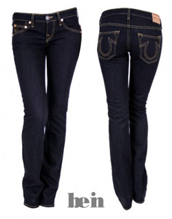 Тёмно-синие женские джинсы, True Religion, Интернет-магазин Fjeans.ru