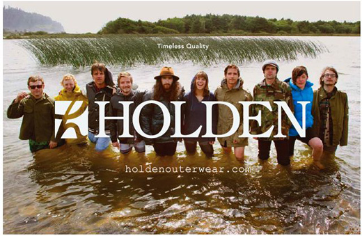 Новая коллекция одежды Holden в 