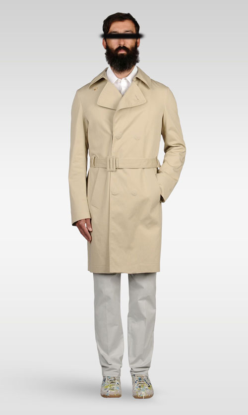 Тренч марки Maison Martin Margiela