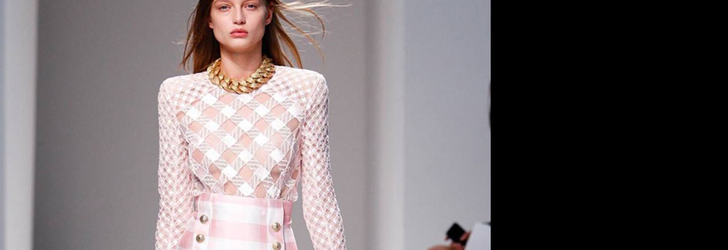 Британский Vogue назвал клетку главным трендом