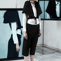 Черный и белый цвета в весенне-летней коллекции марки Balenciaga Lookbook: