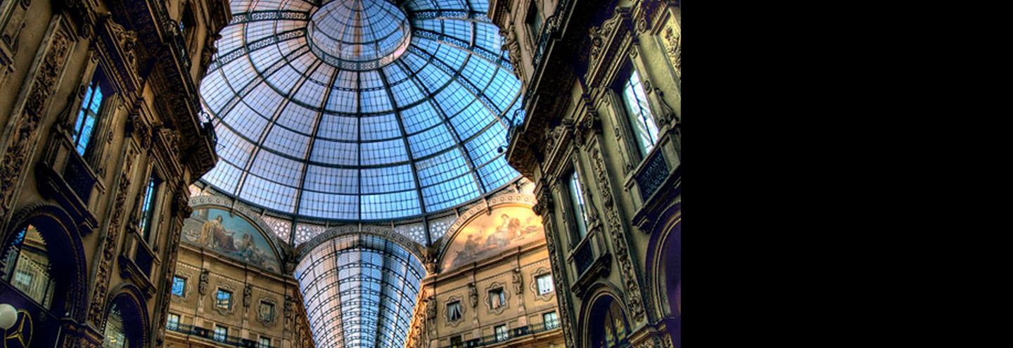 Универмаги мира: галерея Vittorio Emanuele II, Милан