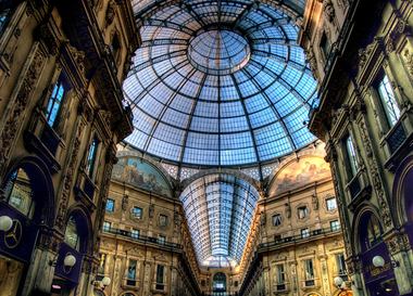 Универмаги мира: галерея Vittorio Emanuele II, Милан