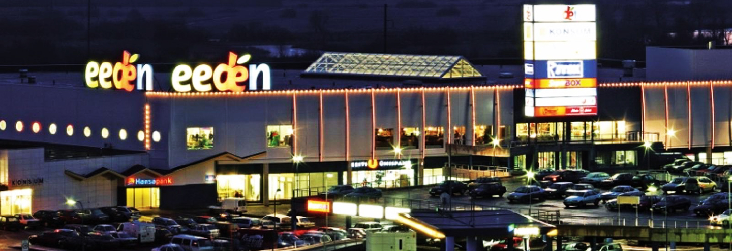 ТЦ «Eeden» в Тарту – адрес и магазины