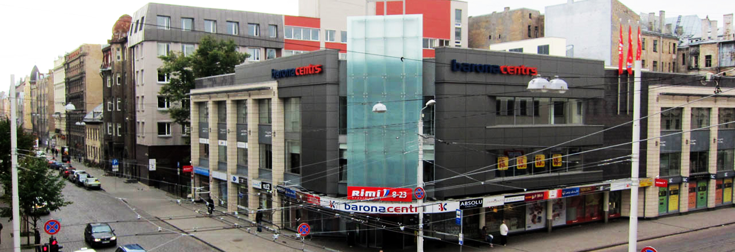ТЦ «Barona Centrs» в Риге – адрес и магазины