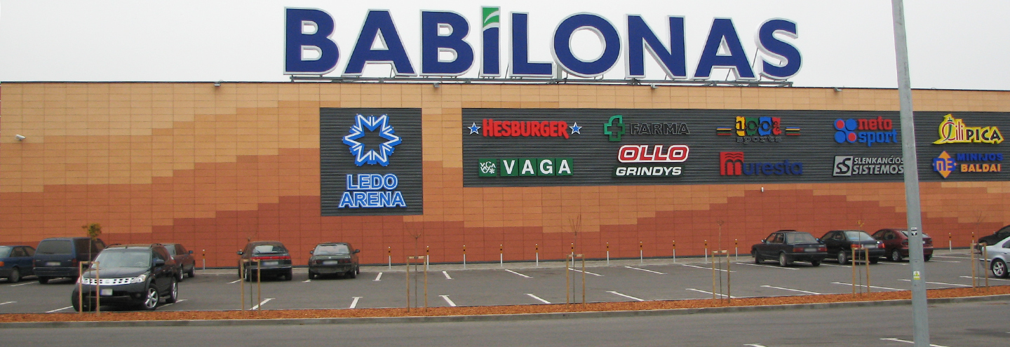ТРЦ «Babilonas» в Паневежисе – адрес и магазины