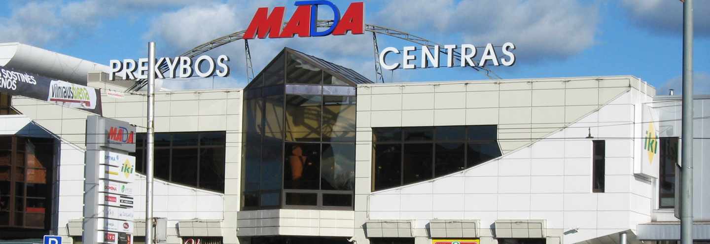 ТЦ «Mada» в Вильнюсе – адрес и магазины