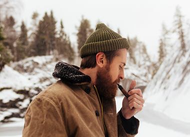 Lookbook: Зимняя природа в первой съемке магазина M10 men's store
