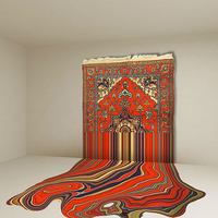 Сюрреалистичные ковры азербайджанского художника Фаига Ахмеда 