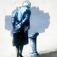 Бэнкси нарисовал новое граффити 