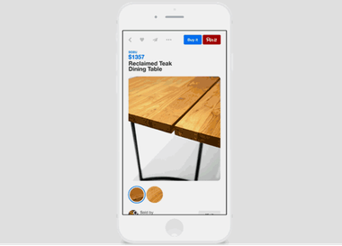  Pinterest анонсировал встроенный интернет-магазин