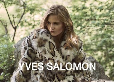 Lookbook: Yves Salomon. Осень/Зима 2016-2017