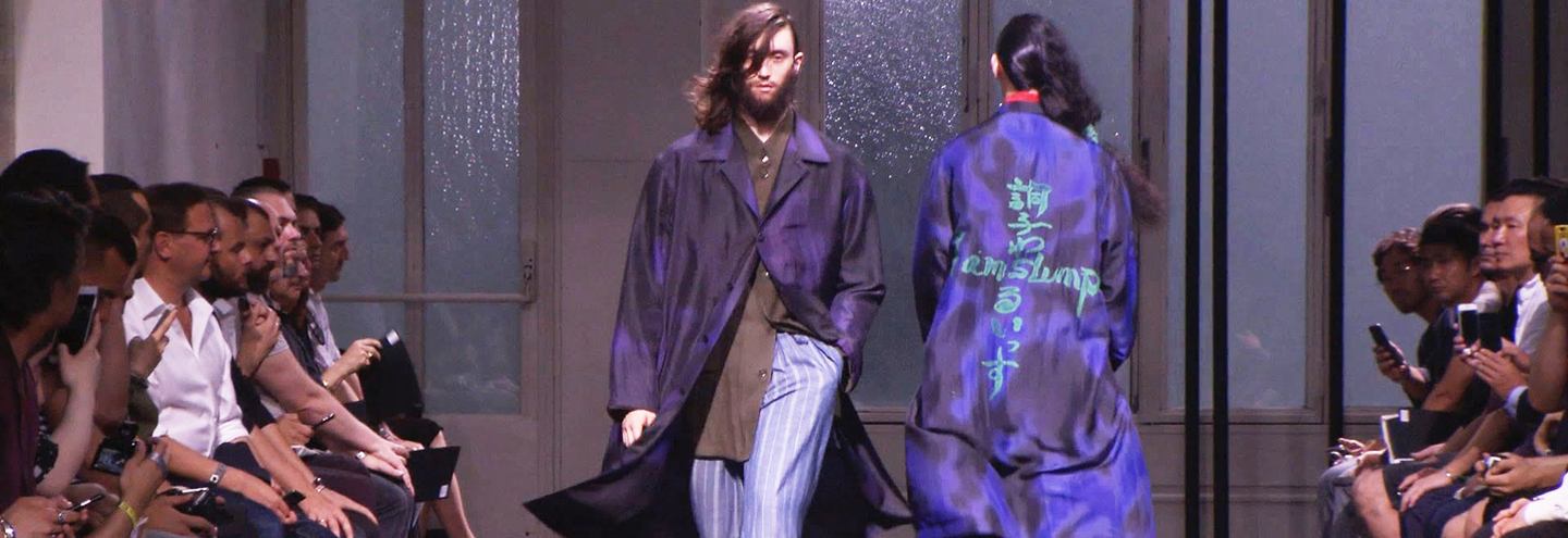 Видео: показ Yohji Yamamoto Весна/Лето 2017