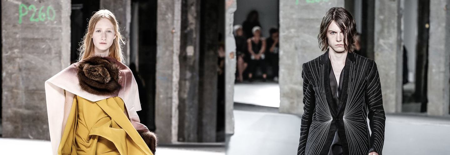 Видео: показ Rick Owens Весна/Лето 2017